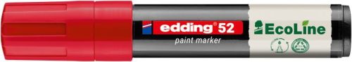 Lakkmarker, 4-15 mm, EDDING 52, piros (TED52P)
