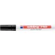 Lakkmarker, 2-4 mm, EDDING 750, fekete (TED75013)