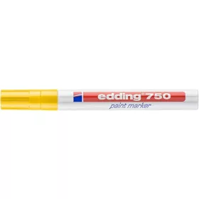 Lakkmarker, 2-4 mm, EDDING 750, sárga (TED7502)