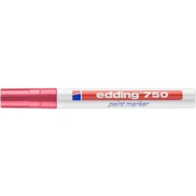 Lakkmarker, 2-4 mm, EDDING 750, piros (TED7504)