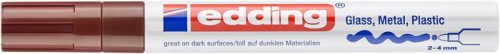 Lakkmarker, 2-4 mm, EDDING 750, barna (TED7505)