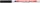 Lakkmarker, 1-2 mm, EDDING 751, fekete (TED751021)