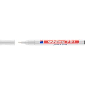 Lakkmarker, 1-2 mm, EDDING 751, fehér (TED7511)