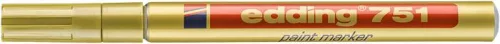 Lakkmarker, 1-2 mm, EDDING 751, arany (TED75111)
