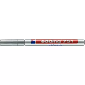 Lakkmarker, 1-2 mm, EDDING 751, ezüst (TED75112)