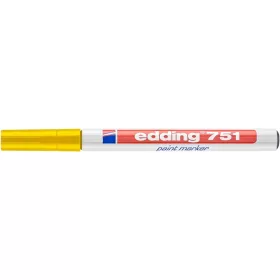 Lakkmarker, 1-2 mm, EDDING 751, sárga (TED7512)