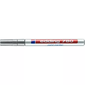 Lakkmarker, 0,8 mm, EDDING 780, ezüst (TED780E)