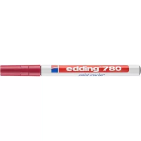 Lakkmarker, 0,8 mm, EDDING 780, piros (TED780P)