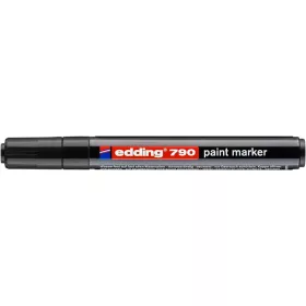 Lakkmarker, 2-3 mm, EDDING 790, fekete (TED790FK)