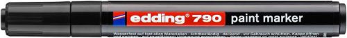 Lakkmarker, 2-3 mm, EDDING 790, fekete (TED790FK)