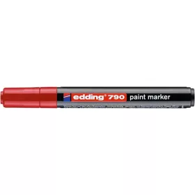 Lakkmarker, 2-3 mm, EDDING 790, piros (TED790P)