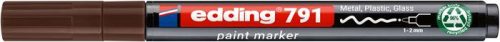 Lakkmarker, 1-2 mm, PCR, EDDING 791, barna (TED791BPCR)