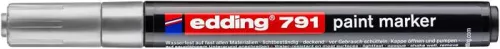 Lakkmarker, 1-2 mm, EDDING 791, ezüst (TED791E)