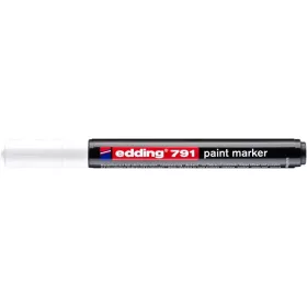 Lakkmarker, 1-2 mm, EDDING 791, fehér (TED791F)