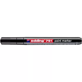 Lakkmarker, 1-2 mm, EDDING 791, fekete (TED791FK)