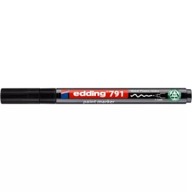Lakkmarker, 1-2 mm, PCR, EDDING 791, fekete (TED791FKPCR)