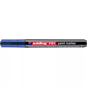 Lakkmarker, 1-2 mm, EDDING 791, kék (TED791K)