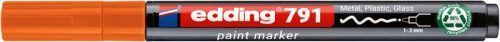 Lakkmarker, 1-2 mm, PCR, EDDING 791, narancs (TED791NPCR)