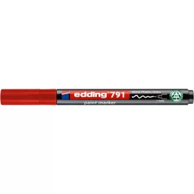 Lakkmarker, 1-2 mm, PCR, EDDING 791, piros (TED791PPCR)