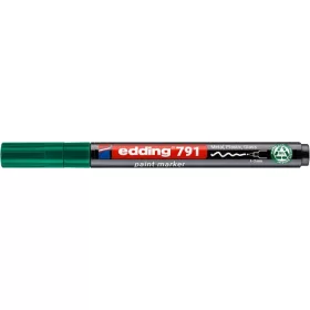 Lakkmarker, 1-2 mm, PCR, EDDING 791, zöld (TED791ZPCR)