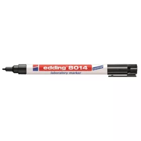   Laboratóriumi marker, 1 mm, kúpos, EDDING 8014, fekete (TED8014)