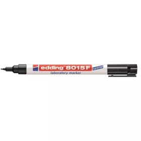   Laboratóriumi marker, 0,75 mm, kúpos, EDDING 8015, fekete (TED8015)