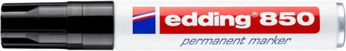 Alkoholos marker, 5-16 mm, vágott, EDDING 850, fekete (TED850FK)
