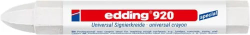 Viaszkréta, univerzális, EDDING 920, fehér (TED920F12)