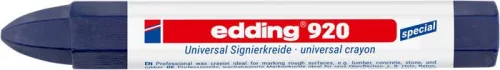 Viaszkréta, univerzális, EDDING 920, kék (TED920K12)