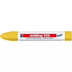 Viaszkréta, univerzális, EDDING 920, sárga (TED920S12)