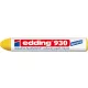 Festékkréta, ipari, EDDING 930, sárga (TED930S)