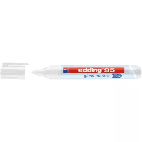   Üvegtábla marker, 1,5-3 mm, kúpos, EDDING, fehér (TED95F)