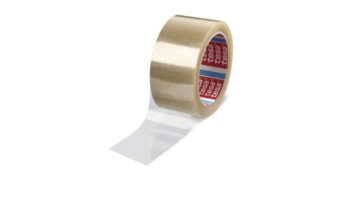 Ragasztószalag, 8 mm x 66 m, PET, TESA „4129”, átlátszó (TEE4129)