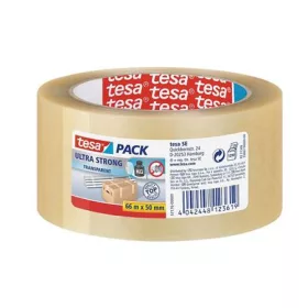   Csomagolószalag, 50 mm x 66 m, TESA Ultra Strong, átlátszó (TESCS57176)