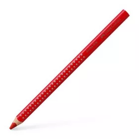   Színes ceruza, háromszögletű, FABER-CASTELL Grip 2001 Jumbo, piros (TFC110921)
