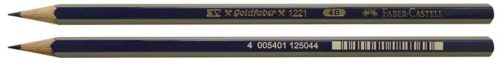 Grafitceruza, 4B, hatszögletű, FABER-CASTELL Goldfaber (TFC112504)