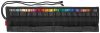 Színesceruza készlet, háromszögletű, FABER-CASTELL Black Edition, 72 különböző szín (TFC116418)