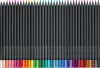 Színes ceruza készlet, háromszögletű, FABER-CASTELL Black Edition,  36 különböző szín (TFC116436)