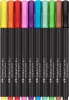 Ecsetirón készlet, FABER-CASTELL Black Edition 10 különböző szín (TFC116451)