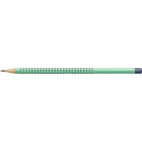   Grafitceruza, B, háromszögletű, FABER-CASTELL Grip 2001 Flow, türkiz-kék (TFC117004)