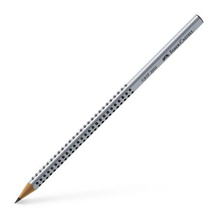 Grafitceruza, H, háromszögletű, FABER-CASTELL Grip 2001 (TFC117011)