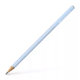   Grafitceruza, B, háromszögletű, FABER-CASTELL Sparkle, gyöngyház égkék (TFC118251)