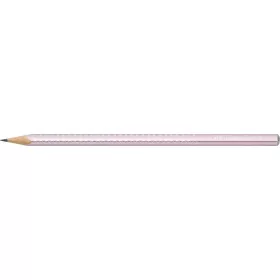   Grafitceruza, B, háromszögletű, FABER-CASTELL Sparkle, metál rózsaszín (TFC118261D)