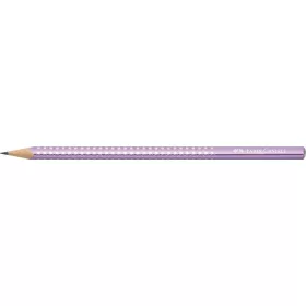   Grafitceruza, B, háromszögletű, FABER-CASTELL Sparkle, metál lila (TFC118263D)