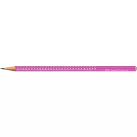   Grafitceruza, B, háromszögletű, FABER-CASTELL Sparkle Aurora, fukszia (TFC118291)