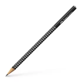   Grafitceruza, B, háromszögletű, FABER-CASTELL Sparkle, gyöngyház fekete (TFC118299)