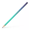 Grafitceruza, B, háromszögletű, FABER-CASTELL Flow, türkiz-kék (TFC118403)