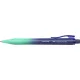 Golyóstoll, 1 mm, XB, nyomógombos, türkiz-kék tolltest, FABER-CASTELL Daily Ball Flow, kék (TFC140681)