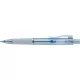 Golyóstoll, 1 mm, XB, nyomógombos, égkék testszín, FABER-CASTELL Poly Ball View Aurora, kék (TFC145766)