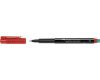 Alkoholos marker, OHP, 0,4 mm, FABER-CASTELL Multimark 1523, piros (TFC152321)